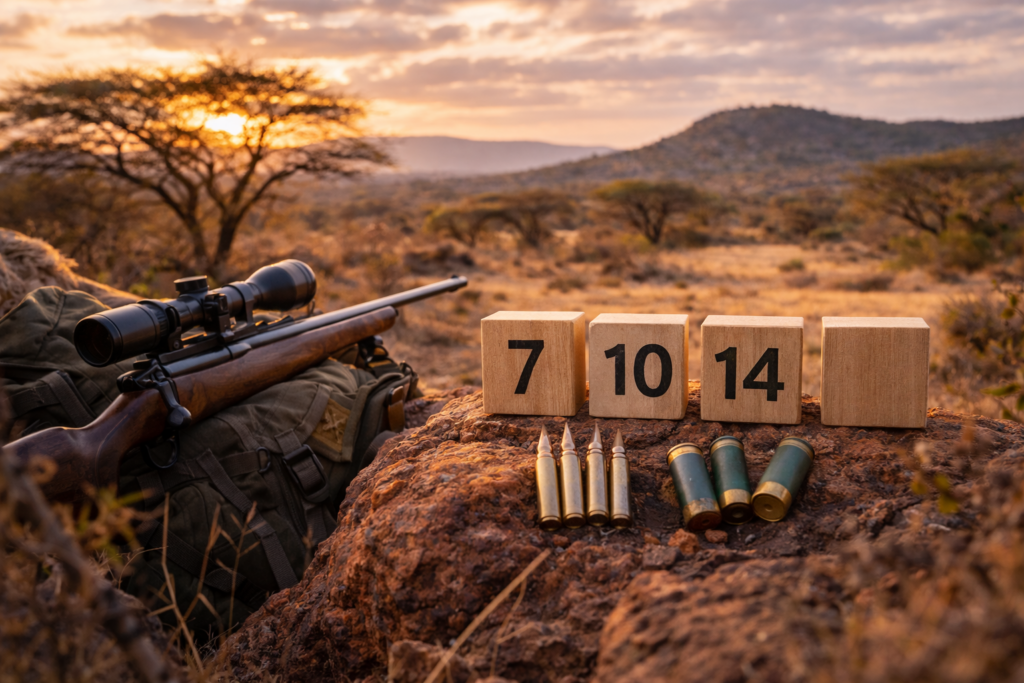 Wie viele Jagdtage für Afrika einplanen